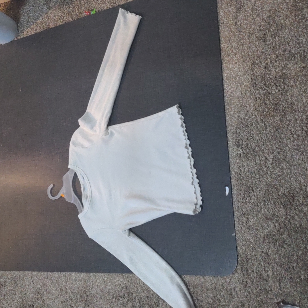 Gap kids white long sleeve